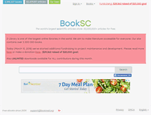 Tablet Screenshot of booksc.org